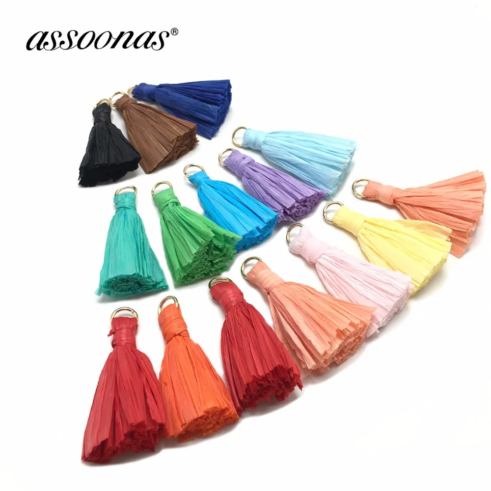 

assoonas L143,tassel,raffia tassel,jewelry accessories,accessories parts,jewelry making,diy earring findings,hand made,10pcs/lot