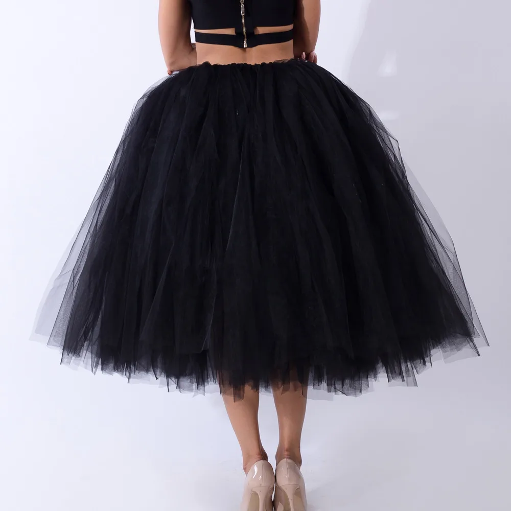 35# юбка женская черная Осенняя модная юбка сетчатая юбка-пачка подружки невесты принцесса пузырь юбки для беременных saia