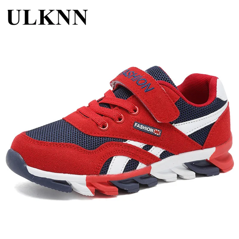 

ULKNN Children Sneakers Kids Casual Shoes Boys Sport Running Sneakers Girls Outdoor Shoes Trainers Mesh Breathable School Shoe