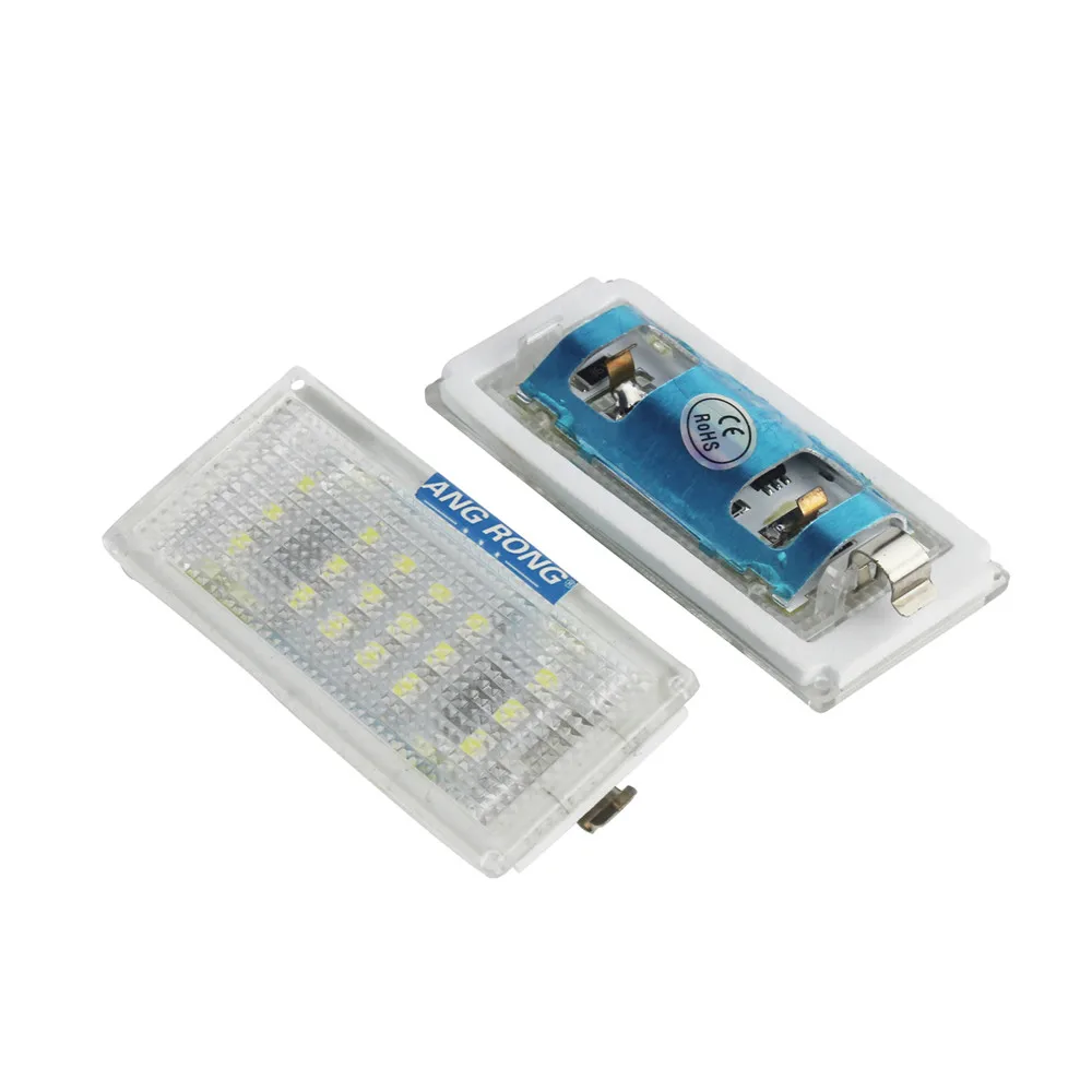 Светодиодный номерной знак ANGRONG 18 SMD для BMW E46 318Ci 320Ci 323Ci 328Ci 318i 320i|Сигнальная лампа| |
