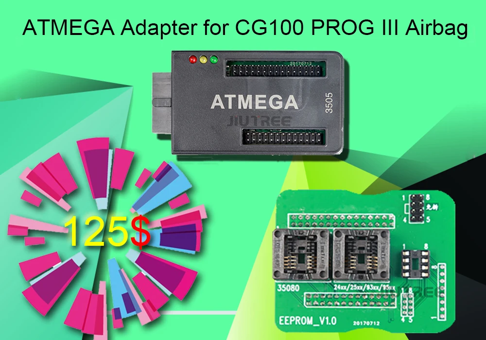 CG100 PROG III 3 устройства для восстановления подушки безопасности cg100 prog iii для Renesas инструмент для установки подушки безопасности со всеми функциями Renesas SRS