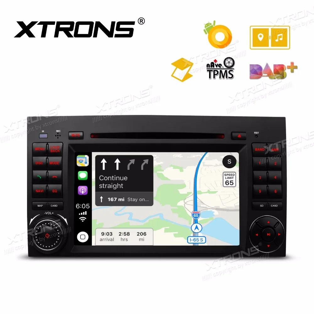 Excellent 7" Android 8.0 OS Car DVD Multimedia Navigation GPS Radio for Mercedes-Benz Viano/Vito W639 2006-2018 & Sprinter W906 2006-2012 1