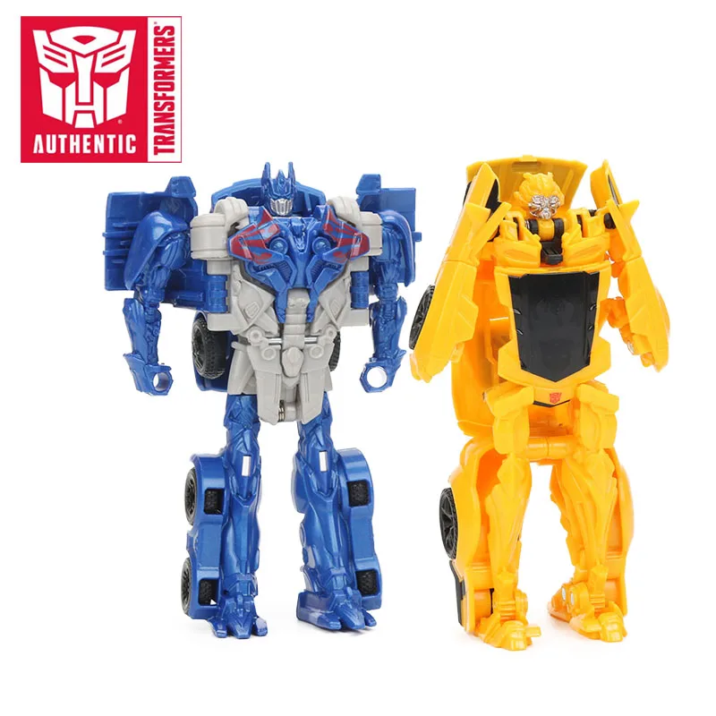 Трансформеры игрушки Optimus Prime Bumblebee баррикация фигурки коллекционные модели