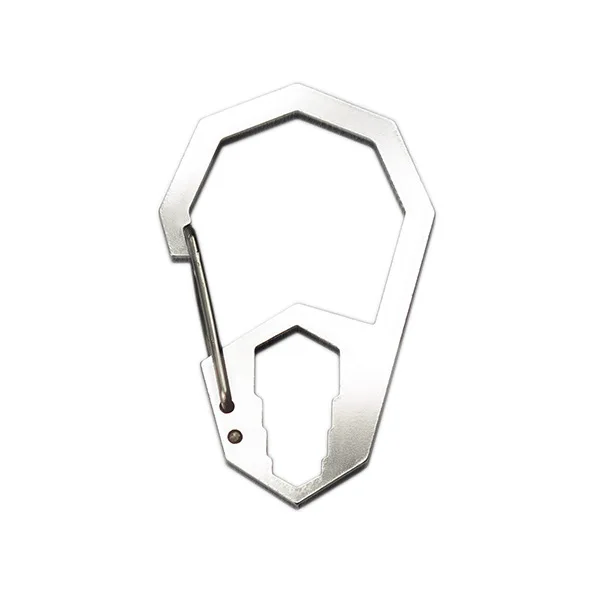 

Creative Portable Outdoor Mountaineering Buckle Key Chain Eight Edge Buckle High Bearing Polygon Quick Release Hook