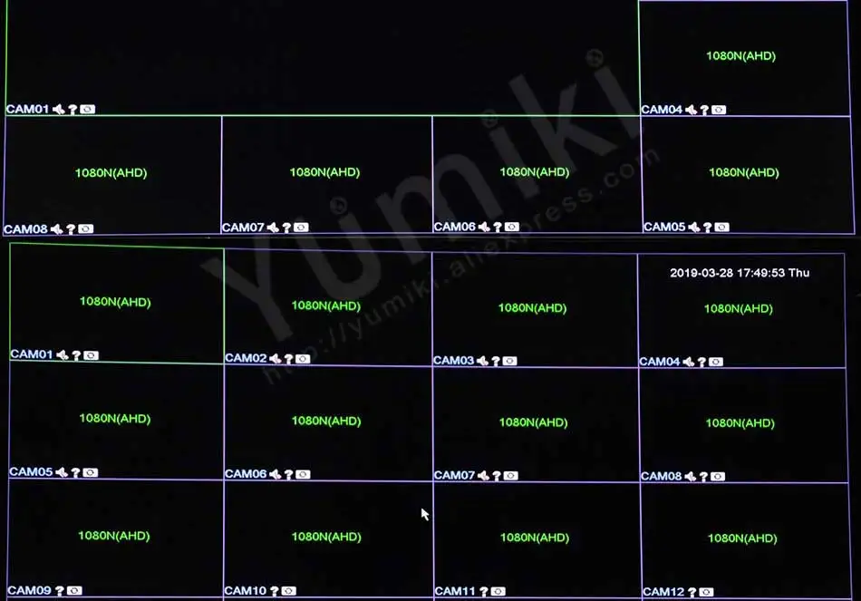 5 в 1 4CH/8CH/16CH AHD DVR видеонаблюдения рекордер наружного наблюдения DVR 1080N Гибридный плата DVR для аналоговых AHD CVI TVI IP