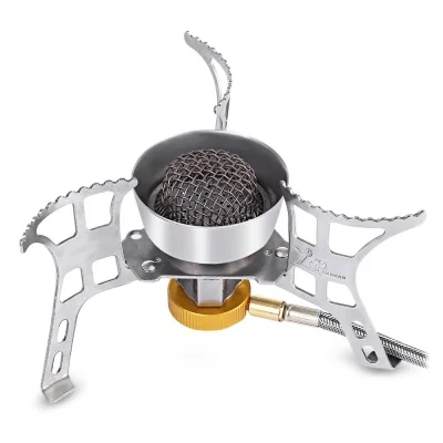 Best Price Camping Picnic Windproof Foldable Gas Stove Ultralight Big Power Burner