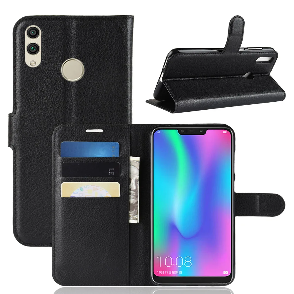 

Book Style PU Leather Case Cover for Huawei Honor 8C Flip Wallet Phone Bags Cases with Stand for Huawei Honor 8C