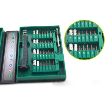 

Hoomall 38 In 1 Multi-function Tool Kits Precision Repair Tool For Phone Computer Watch Green Yellow 2018 6097A Screwdriver Set