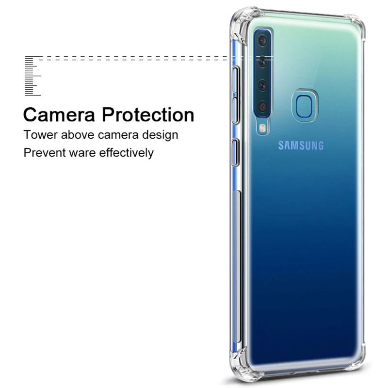 Крышка чехол для samsung Galaxy A50 A60 A10 A30 A40 A70 M10 M20 M30 S8 S9 S10 A6 A8 плюс A7 A9 Note 8 9 противоударный чехол