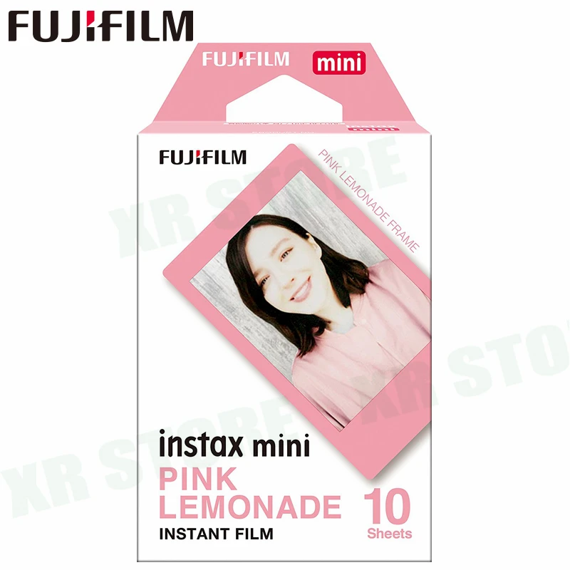 Fujifilm Розовый Лимонад + черный + Голубой Fuji Моментальное фото 30 листов пленка для Instax Mini 8 9 70 7 s 50 s 50i 90 25 поделиться SP-1 2