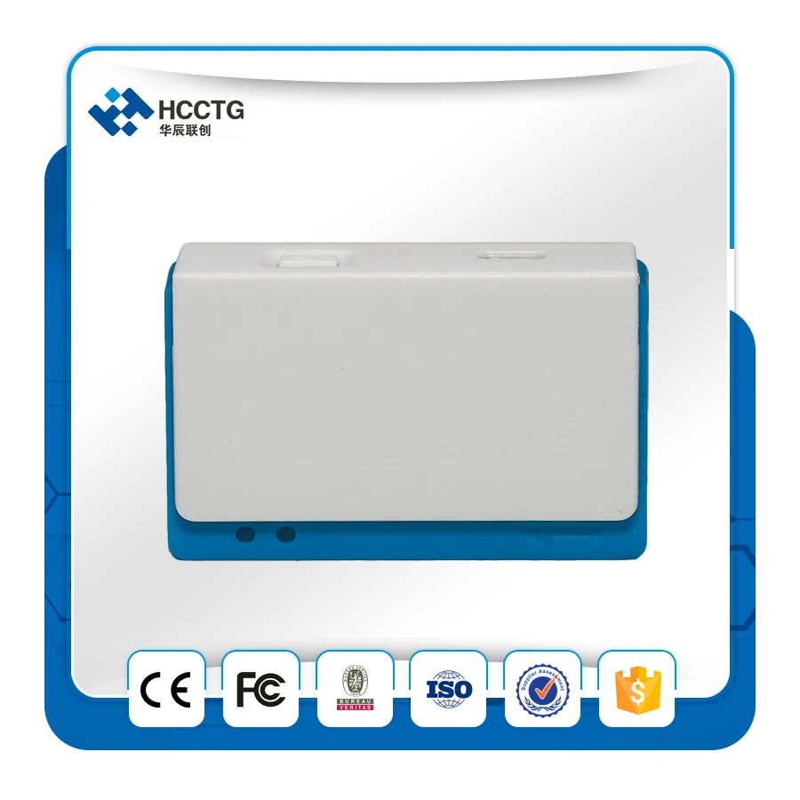 

MPR100 Portable Bluetooth MSR Swipe Magnetic Card Reader, IC Chip Card Reader/Writer/Encoder