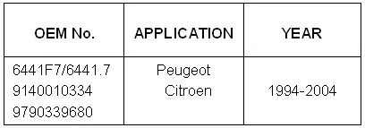 Мотора Вентилятора Резистор Регулятор использовать OE НЕТ. 6441F7, 9140010334, 9790339680 для Peugeot Citroen