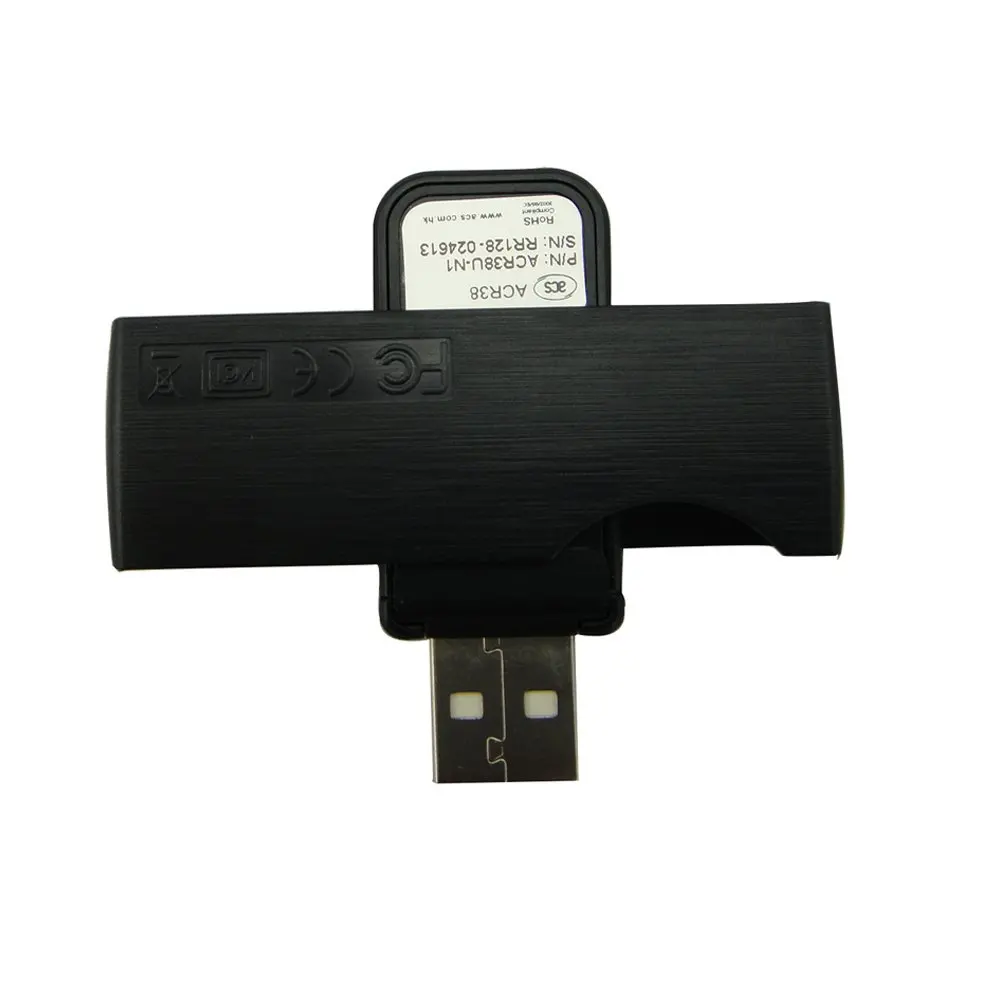 Портативный Smart Card Reader USB ACR38U-N1 CAC общего доступа писатель ID СКМ раза