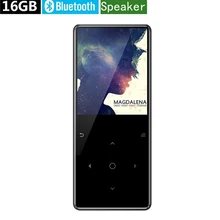 8 ГБ/16 ГБ Bluetooth MP3 музыкальный плеер с динамиком сенсорный ключ без потерь HIFI Качество звука 2,4 дюймов большой экран с FM, рекордер