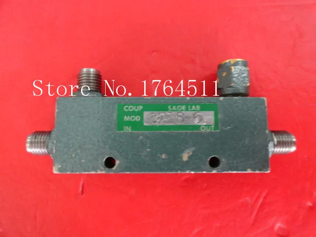 

[BELLA] SAGE LABORATORIES C218-6 2-18GHz coaxial directional coupler Coup:6dB