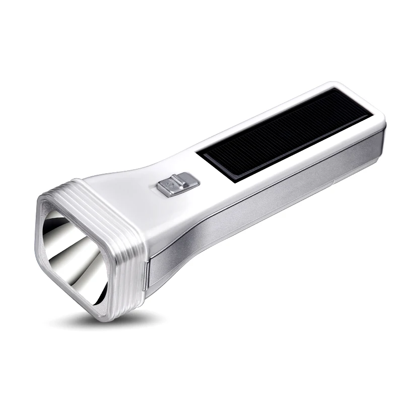 

YAGE-3895 LED Solar light Engergy Charging Rechargeable Portable Torch Light 2-mode Lanterna Led Linterna Lampe Torche