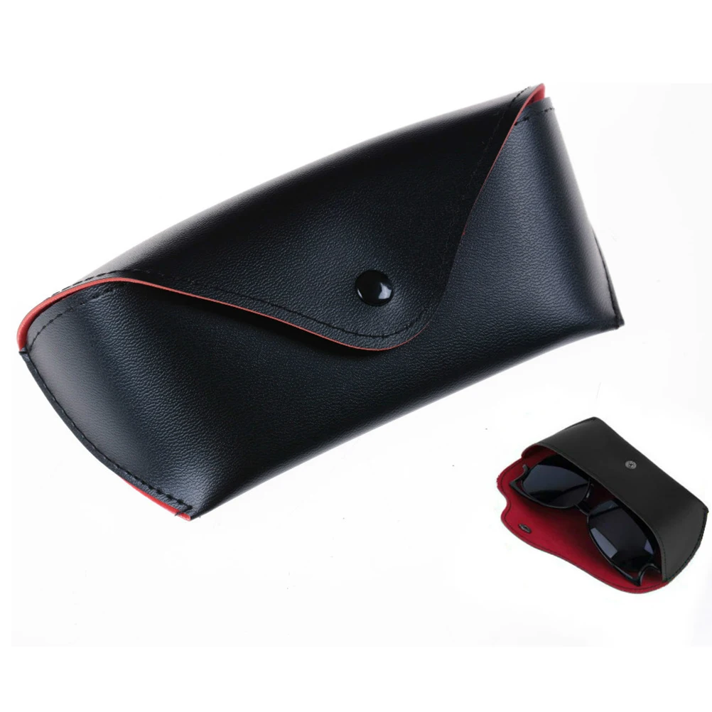 PU Leather Durable Professional SunGlasses Case Vintage Sun Glasses Eyeglasses Holder Retro Box Bag Cases Eyewear Accessories