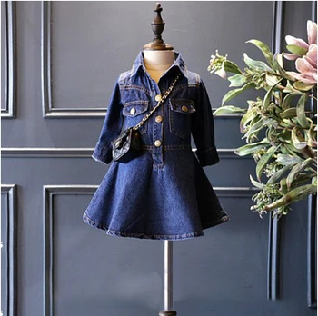 

autumn clothes winter baby girls dress denim baby clothes children girls party dress infant girl jacket casual costume vestidos