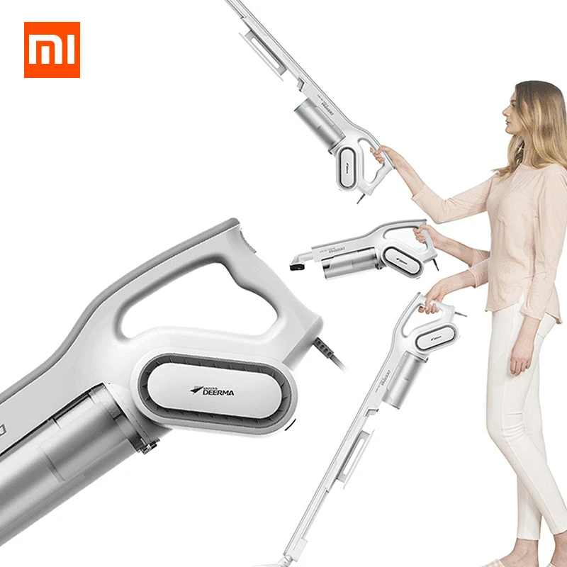 Xiaomi Deerma DX700 ручной пылесос бытовой бесшумный 15 кПа сильный всасыватель