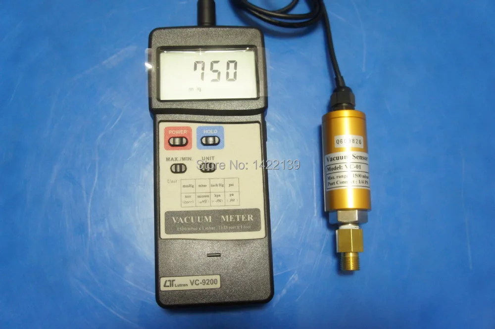 

VC-9200 Absolute Vacuum Meter Pressure Measurement Tester(1-1500mbar)