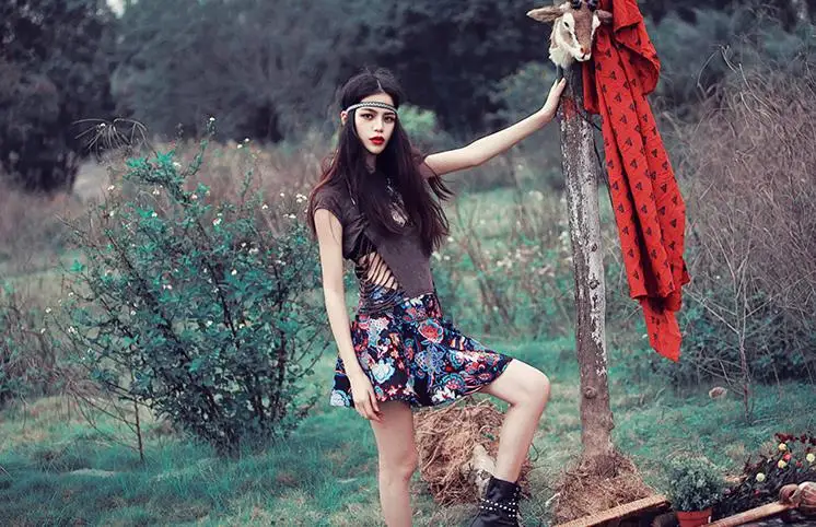 Летняя Новинка Личность человеческих печатающая головка пикантные открытые высокие эластичные универсальные повседневные хлопковые футболки