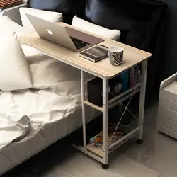 Ноутбук прикроватный компьютерный стол ленивый Рабочий стол простой стол на бытовой кровати простой складной мобильный стол Бесплатная