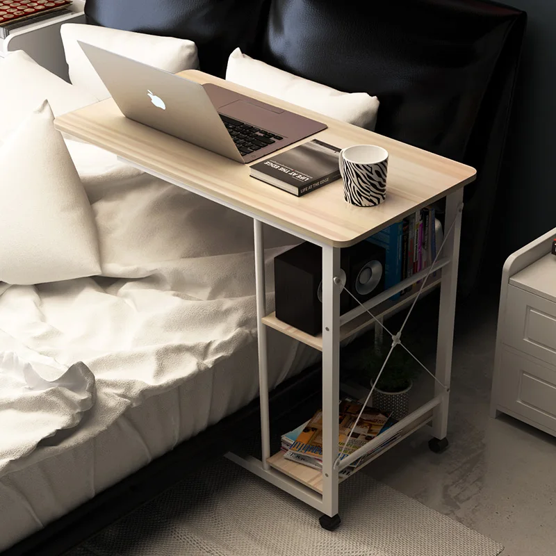 Notebook bedside computer desk lazy desktop simple desk on household bed simple folding mobile table free shipping by DHL/EMS