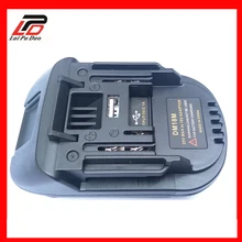 Adaptador de bateria DM18M para Dewalt 18 V De Lítio BL1830 BL1840 BL1850 20 V para Makita 14.4 V-18 V conversão