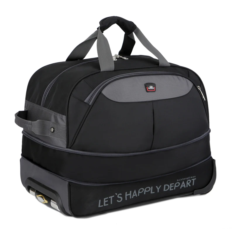 Waterproof Trolley suitcase students Thicken Rolling luggage Trolley bag Women&Men Travel Bags Carry on With Wheels