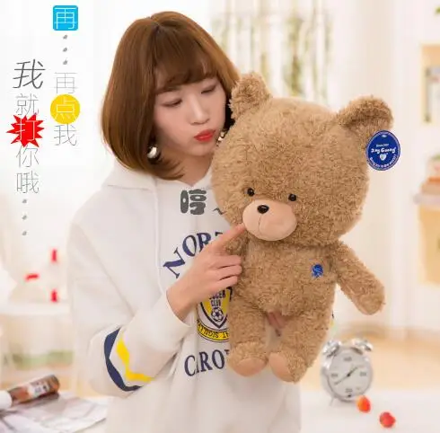 

WYZHY New Teddy Bear Plush Toy Hug Bear Doll Sofa Bedroom Decoration Send Friends Children Gifts 60CM
