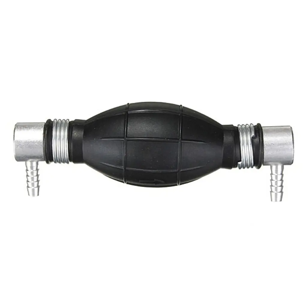 6/8/10/12mm Black Rubber Fuel Transfer Vacuum Fuel Line Hand Primer