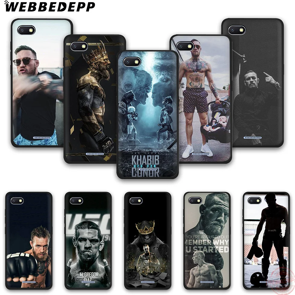 

WEBBEDEPP Conor Mcgregor TPU phone case for Redmi Note 6Pro 7Pro 4A 4X 5 5A 6A 6Pro 7 S2 note 8