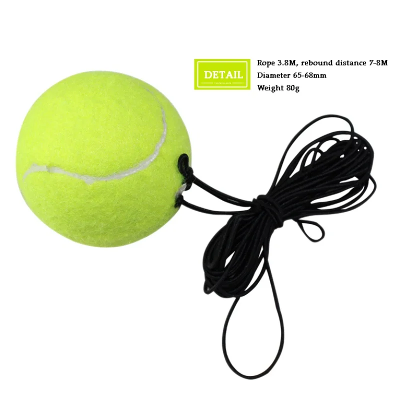 Пояс с резинкой Обучение Практика мяч эластичной резинкой Теннисные Мячи тренер