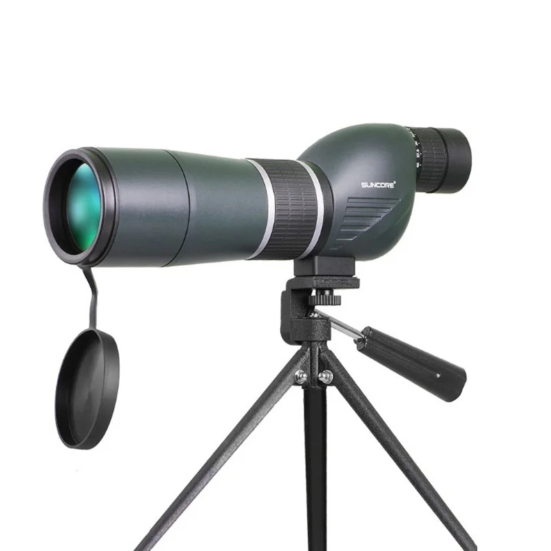 Зрительными трубами Монокуляр телескоп 15-45X60 зум BAK4 призменный телескоп для наблюдение за птицами, охота