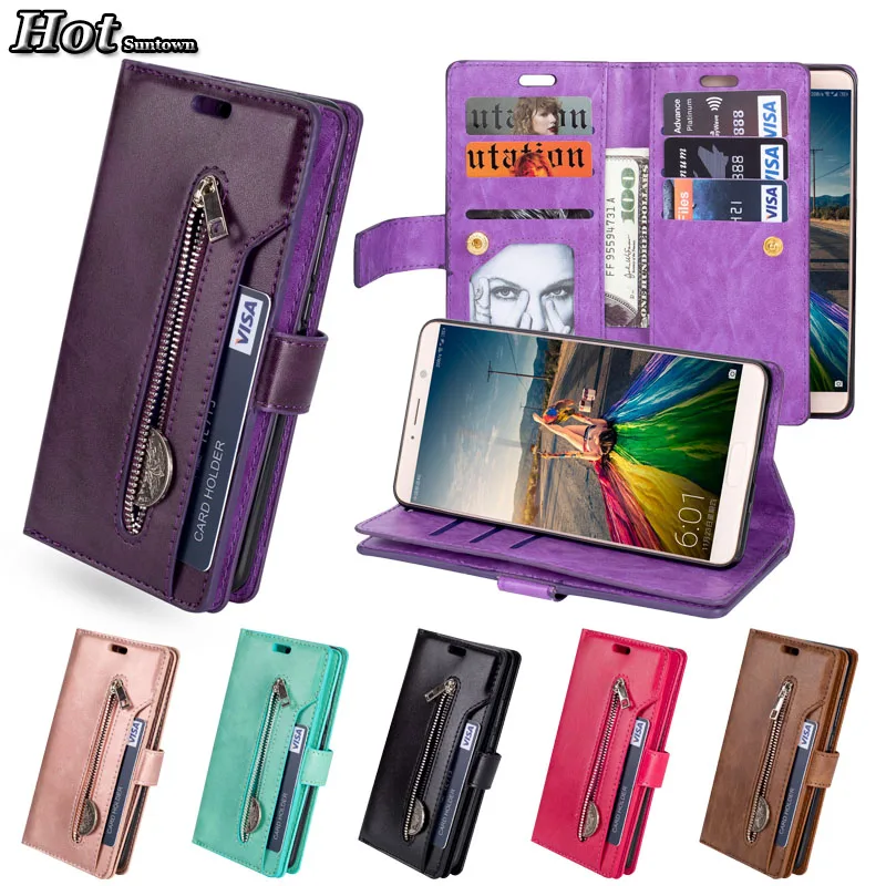 

Huawei Mate 10 Case Wallet Luxury Phone Cover Funda Huawei Mate 10 Case Flip & 9 Card Holder Leather Cases For Huawei Mate 9 Bag