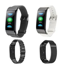 Для Xiaomi Huami Amazfit Cor Midong умный Браслет сменный металлический Миланский Браслет из нержавеющей стали кожаный ремешок