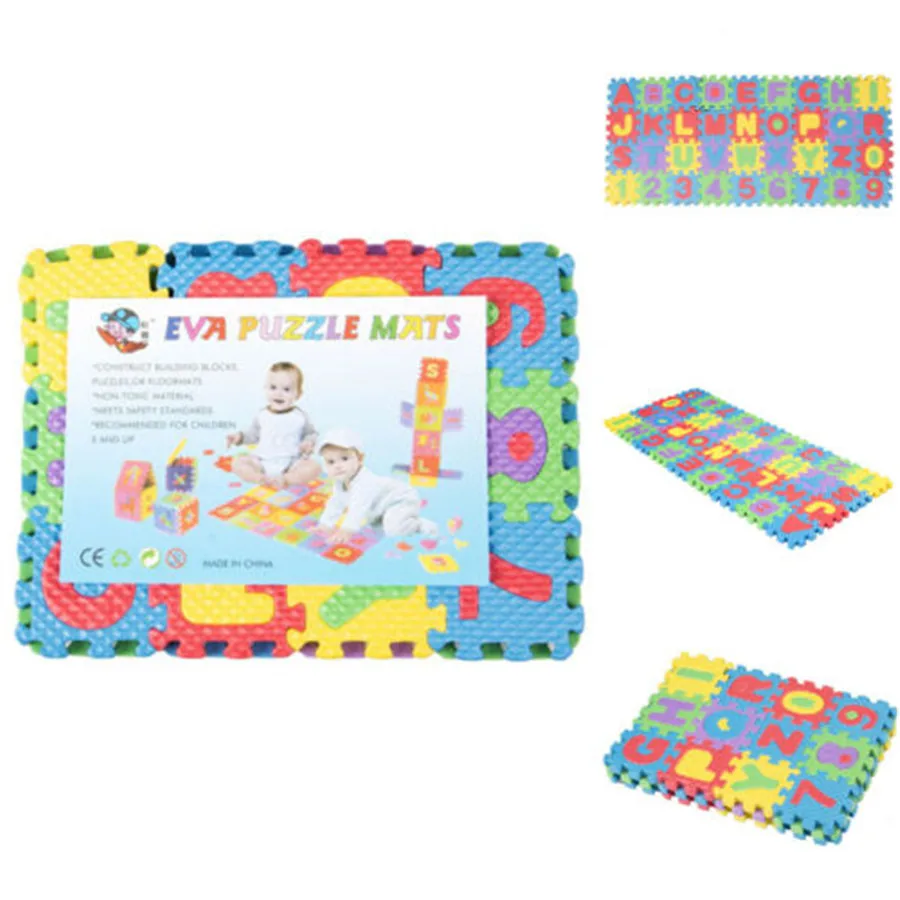 

Hot sale New 36Pcs Baby game pad Number Alphabet Puzzle Foam Floor Play Mats Toy For Children Kids Maths Educational Toy Gift