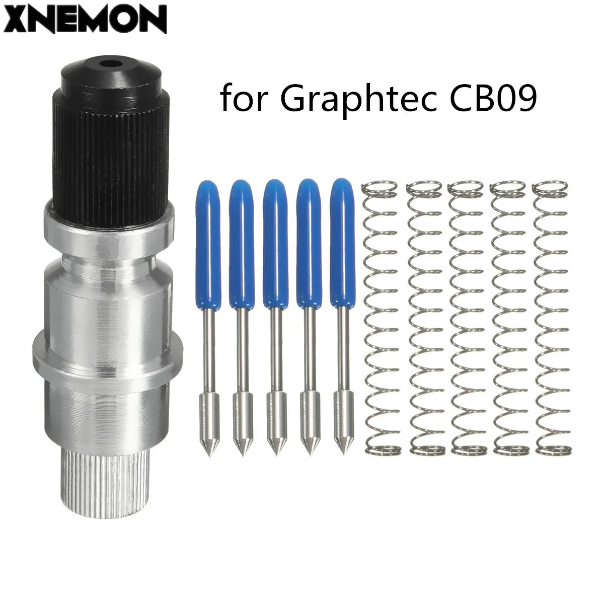 XNEMON для Graphtec CB09 держатель лезвия и лезвия для винила плоттера Cutter 5 шт. 60 градусов лезвия Roland резак CB09U