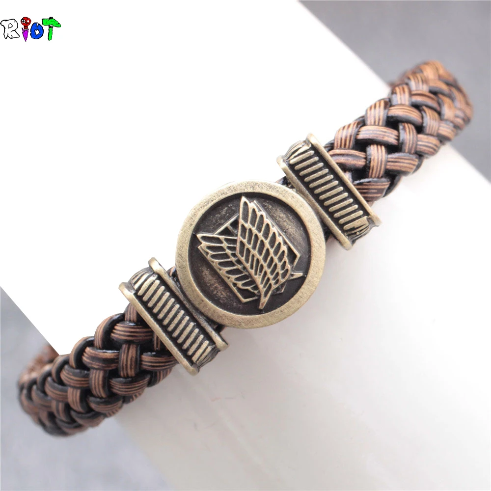 

Shingeki no Kyojin Attack On Titan Giant bracelet hand-rope student long paragraph allen Accessory