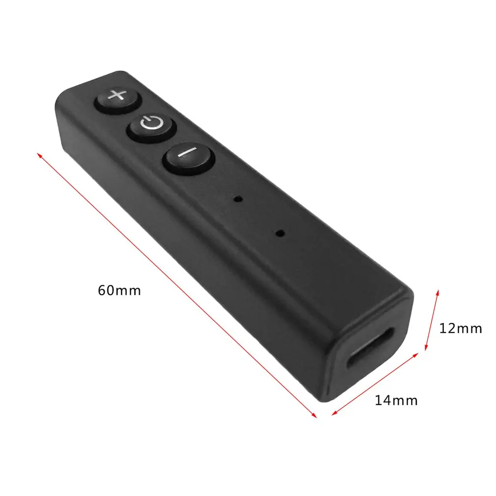 ZF-350 ручка Клип Многофункциональный Bluetooth 4,0 аудио приемник 3,5 мм Aux вход Micro USB порт беспроводной адаптер с микрофоном