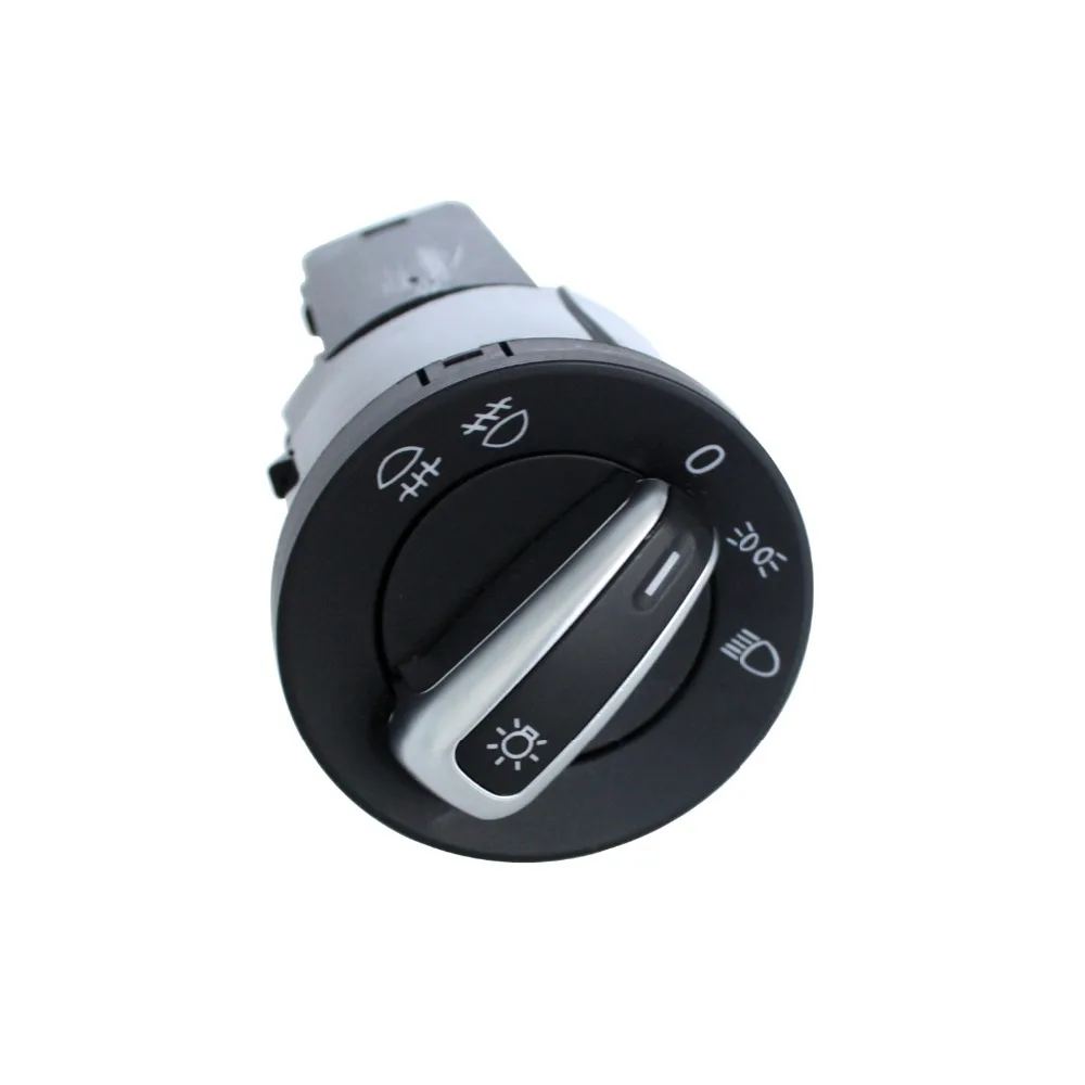 Auto Chrome Headlight Switch with Fog Light Control For VW Jetta Golf
