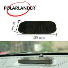 Заводская цена для мобильного телефона нескользящий коврик резервный сотовый телефон автомобильный Автомобиль Черный противоскользящие колодки приборной панели автомобиля Противоскользящий коврик