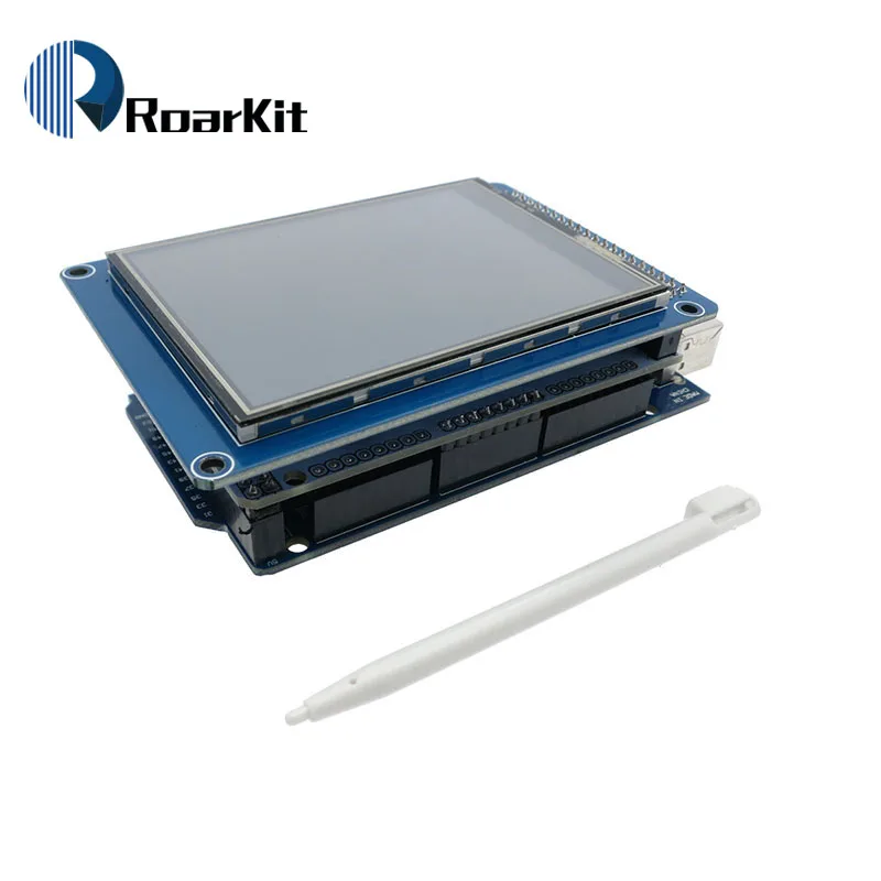 3," TFT LCD сенсорный экран 320X240 ILI9341+ TFT 3,2 дюймов экран+ Mega 2560 R3 с usb кабелем для Arduino комплект