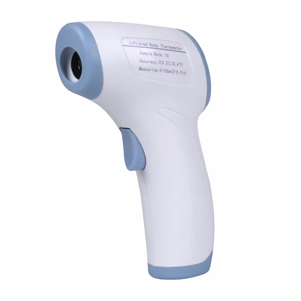  New Infrared Thermometer LCD Digital Thermometer body Non-contact Forehead ir temperature gauge ins