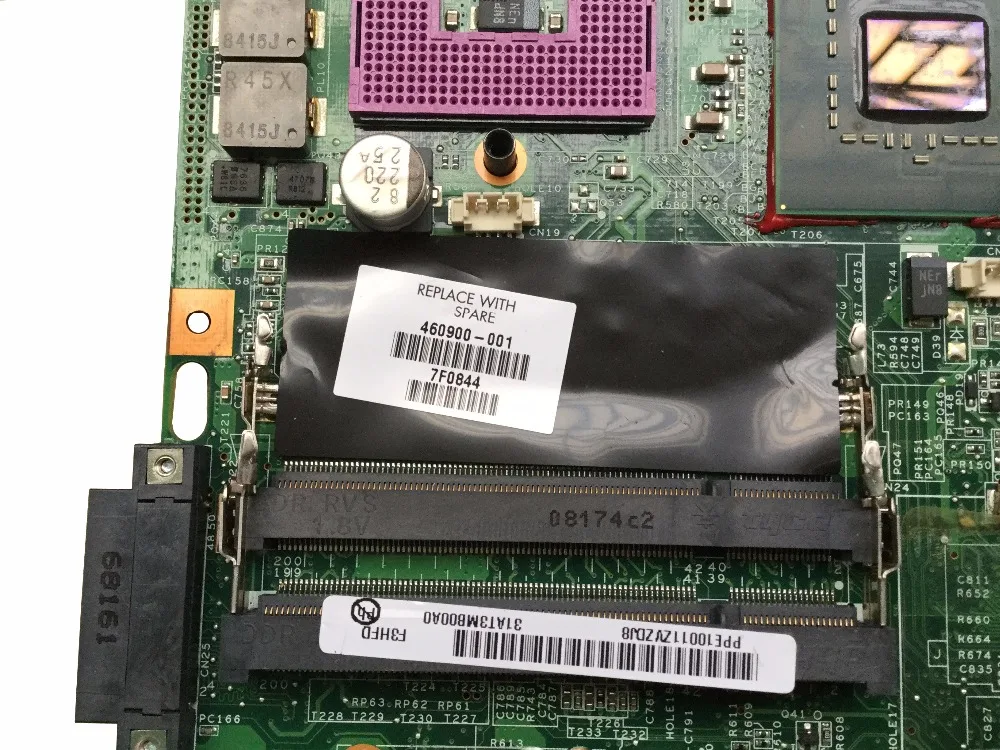 460900 001 для HP DV6000 DV6500 DV6700 материнская плата ноутбука G86 730 A2 DA0AT3MB8F0 100% протестирована