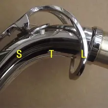 Расширенный альт саксофон шеи Никель латунь тела