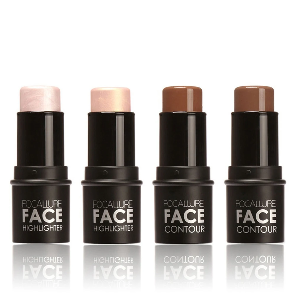 Pro 6g Highlight Stick Contour Shadow Shimmer Cream Face Eyes Makeup Cosmeticin Bronzers