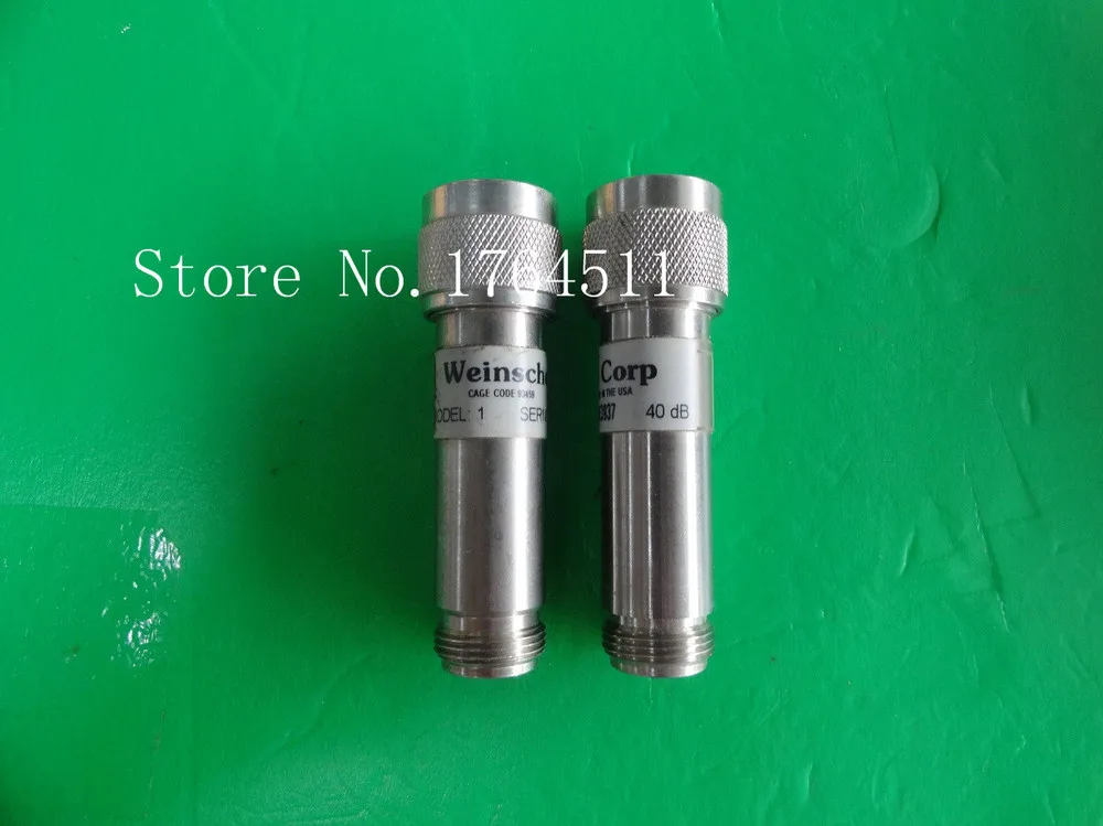 

[BELLA] WEINSCHEL 1-40 DC-12.4GHz 40dB 5W N coaxial fixed attenuator
