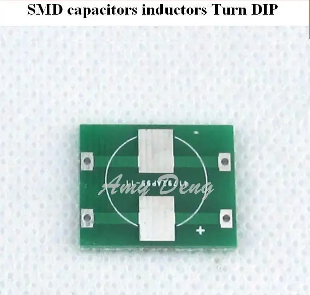 50 шт./лот SMD Алюминиевый Электролитический c apacitors линии передачи индуктивность адаптер конвертер совете директоров