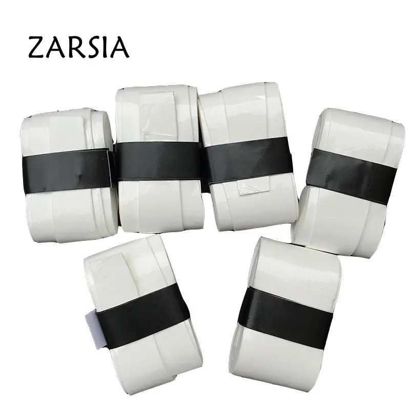 

60pcs (White)0.55mm thin Tennis Racket Grip sticky feel Racquet Overgrip
